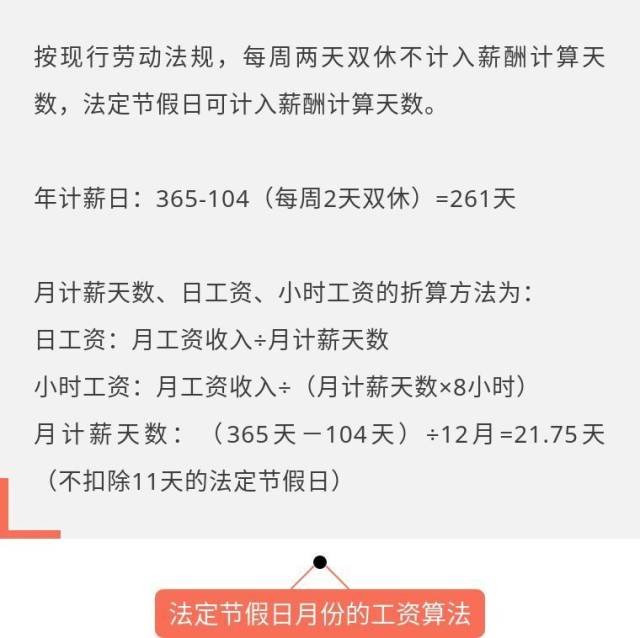2021法定节假日双倍工资是哪几天/法定节日双倍工资计算标准 2021法定节假日双倍工资是哪几天/法定节日双倍工资计算标准