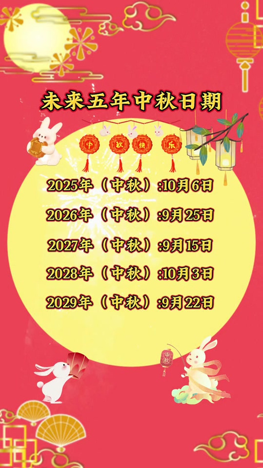 中秋节是哪一天2025年/中秋节是哪一天2025年的 中秋节是哪一天2025年/中秋节是哪一天2025年的