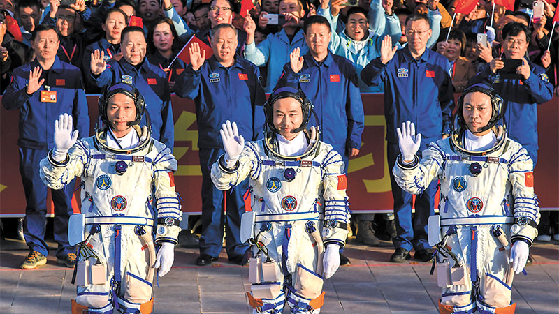 神舟18号(神舟18号航天员出征测记阅读理解) 神舟18号(神舟18号航天员出征测记阅读理解)